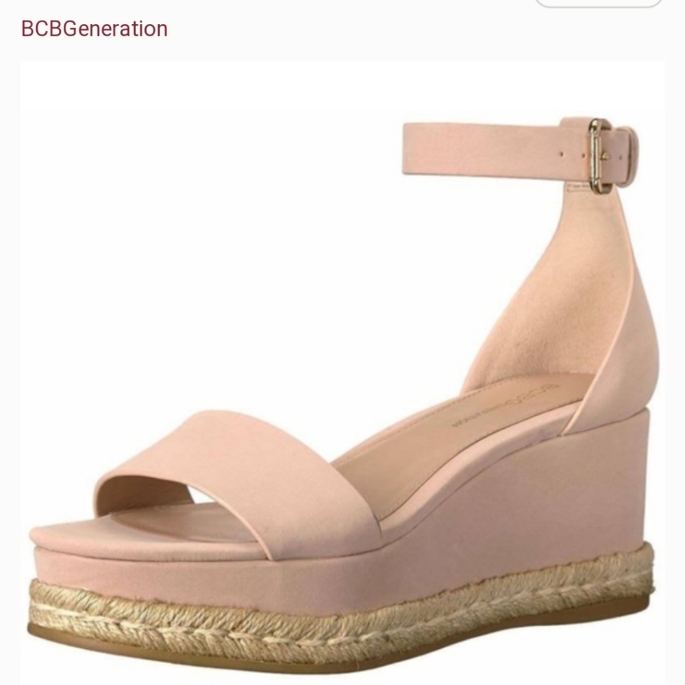 🚨🎉Host Pickx3🎉BCB Pink Shoes Velour Blush Sandals